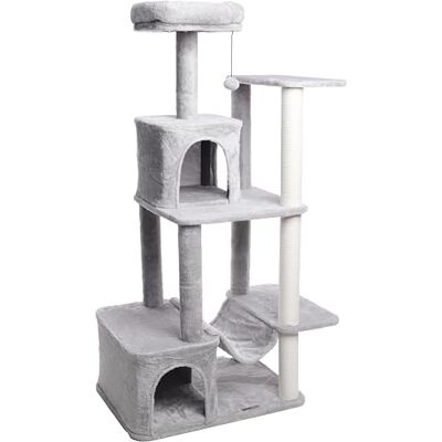Flamingo SCRATCHING TREE AGUSTIN GREY 78x48x135CM Flamingo SCRATCHING TREE AGUSTIN GREY 78x48x135CM