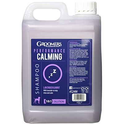 Groomers Performance Calming Shampoo with Lavender 2.5L Groomers Performance Calming Shampoo with Lavender 2.5L