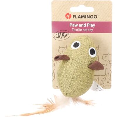 Flamingo TOY CABRU MOUSE GREEN 17x6x4,8CM Flamingo TOY CABRU MOUSE GREEN 17x6x4,8CM