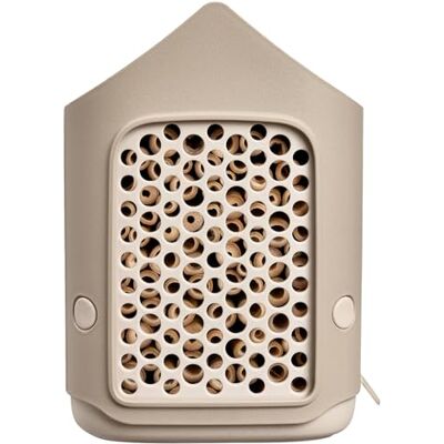 elho Cosy Insect Hotel 18cm Insects and Bees Shelter 100% Recycled Plastic L17.6 x W18 x H23 cm Beige/Mushroom Beige elho Cosy Insect Hotel 18cm Insects and Bees Shelter 100% Recycled Plastic L17.6 x W18 x H23 cm Beige/Mushroom Beige