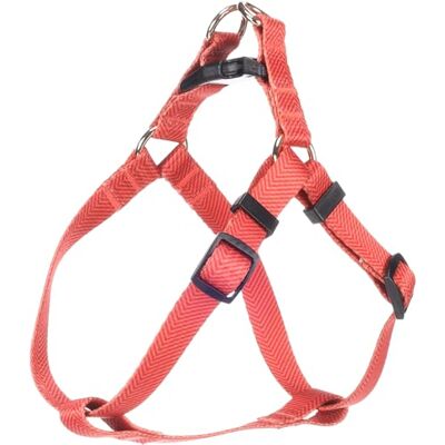 Flamingo Dog Harness Step&Go Noekie Orange S 25-45cm 25-45cm 15mm Flamingo Dog Harness Step&Go Noekie Orange S 25-45cm 25-45cm 15mm