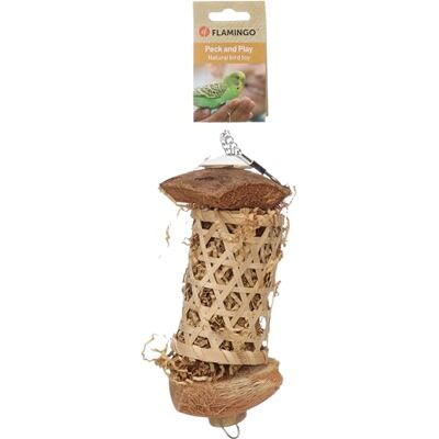 Flamingo PARAKEET TOY OCA BROWN 29CM Flamingo PARAKEET TOY OCA BROWN 29CM