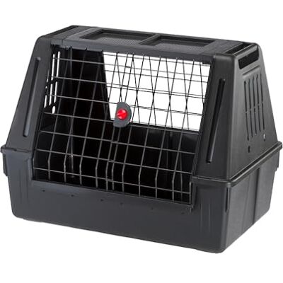 Ferplast – Atlas Car Scenic 80 SE – Dog Carrier – Maximum Visibility, Double Sliding Door – 82 x 51 x 61 cm – Max 20 kg Ferplast – Atlas Car Scenic 80 SE – Dog Carrier – Maximum Visibility, Double Sliding Door – 82 x 51 x 61 cm – Max 20 kg