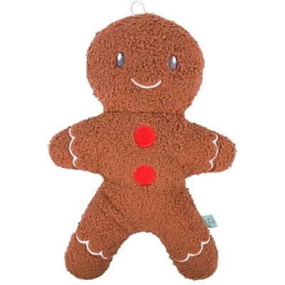 Tufflove Gingerbread Dog Toy – Luxury Textured Plush Toy, Soft and Cuddly Outside, Reinforced Seams & Protected Squeaker, Durable Design, for Small, Medium, Large Dogs and Puppies Tufflove Gingerbread Dog Toy – Luxury Textured Plush Toy, Soft and Cuddly Outside, Reinforced Seams & Protected Squeaker, Durable Design, for Small, Medium, Large Dogs and Puppies