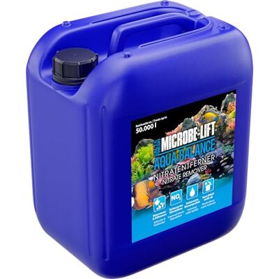 ARKA Nitrate remover aquarium – Aqua Balance 5000 ml – biologically reduces nitrate, algae & water cloudiness – supports stable water quality & fish health – for freshwater & marine tanks ARKA Nitrate remover aquarium – Aqua Balance 5000 ml – biologically reduces nitrate, algae & water cloudiness – supports stable water quality & fish health – for freshwater & marine tanks