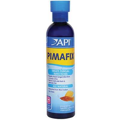 API PIMAFIX Antifungal Fish Remedy for Freshwater and Saltwater Aquariums, 237 ml Bottle API PIMAFIX Antifungal Fish Remedy for Freshwater and Saltwater Aquariums, 237 ml Bottle
