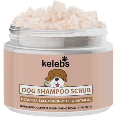 KELEBS Dog Shampoo Itchy Skin Dog Shampoo Sensitive Skin Itchy Dog Skin Relief Exfoliating Treatment Dog Allergy Relief Deshedding Shampoo For Dogs Coconut Oil & Oatmeal Dog Shampoo KELEBS Dog Shampoo Itchy Skin Dog Shampoo Sensitive Skin Itchy Dog Skin Relief Exfoliating Treatment Dog Allergy Relief Deshedding Shampoo For Dogs Coconut Oil & Oatmeal Dog Shampoo