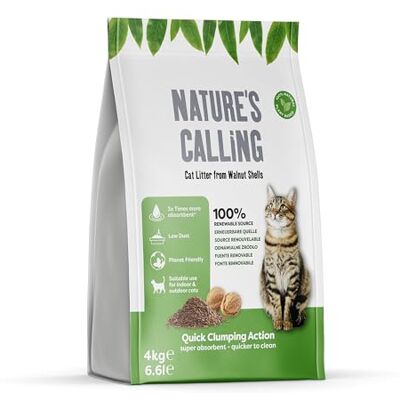 Nature's Calling 4kg Cat Litter - Cat Litter Nature's Calling 4kg Cat Litter - Cat Litter