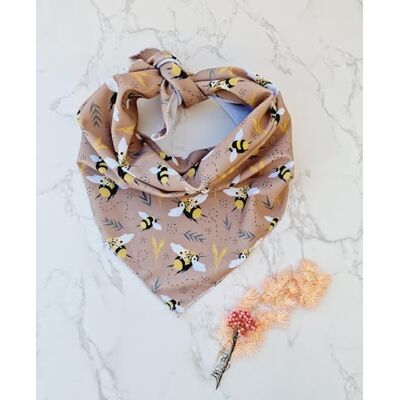 Pet Pooch Boutique Honey Bumble Bee Dog Bandana M/L Pet Pooch Boutique Honey Bumble Bee Dog Bandana M/L