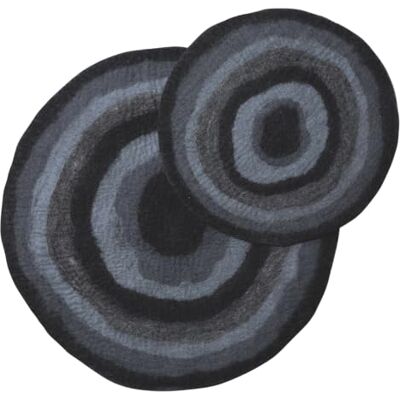 Dharma Dog Karma Cat , Comfortable Mat for Dogs and Cats, Comfortable and Durable, Ideal for Indoor Use, Black, Size M 66 x 66 cm, Agate Model Dharma Dog Karma Cat , Comfortable Mat for Dogs and Cats, Comfortable and Durable, Ideal for Indoor Use, Black, Size M 66 x 66 cm, Agate Model