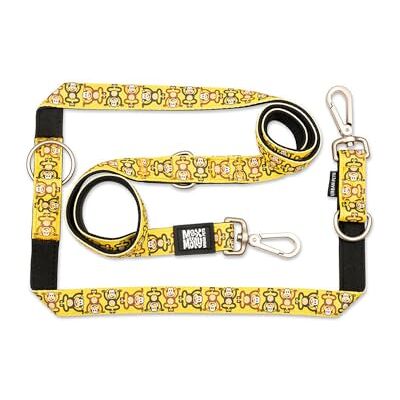 Max & Molly Urban Pets Max & Molly Multifunctional Dog Lead 2 m with 2 Carabiners, Monkey Maniac/L Shoulder Lead Padded, Safe & Flexible Comfort for Your Faithful Companion Max & Molly Urban Pets Max & Molly Multifunctional Dog Lead 2 m with 2 Carabiners, Monkey Maniac/L Shoulder Lead Padded, Safe & Flexible Comfort for Your Faithful Companion