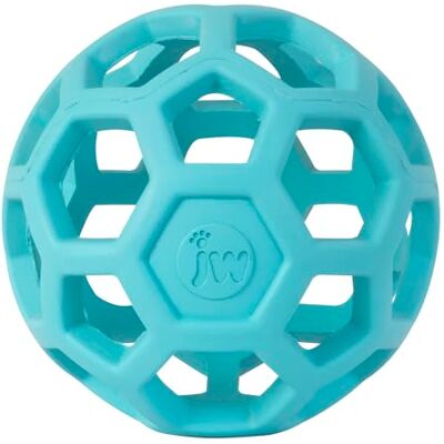 JW Hol-ee Roller Fun and Versatile Dog Toy Dog Hunting Ball Mental Stimulation Small Size 7.5cm Diameter Blue JW Hol-ee Roller Fun and Versatile Dog Toy Dog Hunting Ball Mental Stimulation Small Size 7.5cm Diameter Blue
