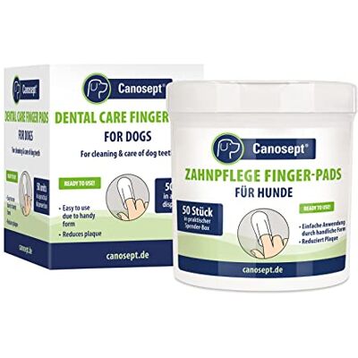 Canosept Dog Dental Care Gloves - Effective plaque reduction Canosept Dog Dental Care Gloves - Effective plaque reduction