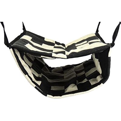 Little Friends Giant Double Recycled Eco Bunkbed Hammock, Contemporary Shapes Little Friends Giant Double Recycled Eco Bunkbed Hammock, Contemporary Shapes