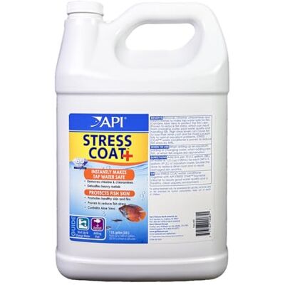 API Stress Coat Aquarium Water Conditioner, 3.78 Litre Bottle API Stress Coat Aquarium Water Conditioner, 3.78 Litre Bottle