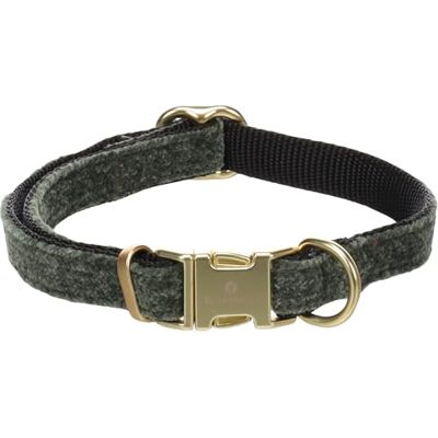 Flamingo Dog Collar Saba Green S 30-45cm 15mm Flamingo Dog Collar Saba Green S 30-45cm 15mm