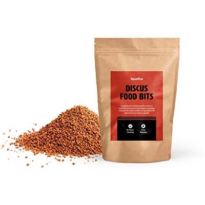 iQuatics Discus Perfectly Balanced Fish Food Bitz Ideal For Happy Healthy Fish 120G iQuatics Discus Perfectly Balanced Fish Food Bitz Ideal For Happy Healthy Fish 120G