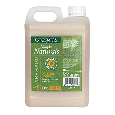 Groomers Oatmeal and Honey Shampoo 2.5 litre Groomers Oatmeal and Honey Shampoo 2.5 litre