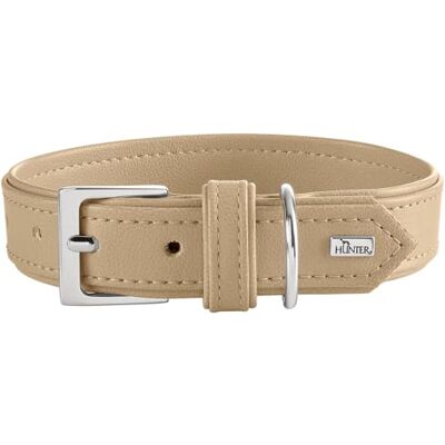 HUNTER Amalfi M 55 Beige Dog Collar - Dog Collar HUNTER Amalfi M 55 Beige Dog Collar - Dog Collar
