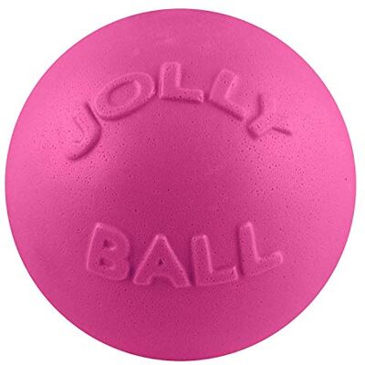 Jolly Pets Bounce-N Play Dog Toy, 15 cm, Pink Red Jolly Pets Bounce-N Play Dog Toy, 15 cm, Pink Red