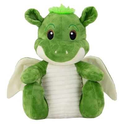 Ancol Cuddle Sprout the Dragon Squeaking Dog Toy 35cm Soft, Plush Comfort Toy for Gentle Play & Cuddling Ancol Cuddle Sprout the Dragon Squeaking Dog Toy 35cm Soft, Plush Comfort Toy for Gentle Play & Cuddling