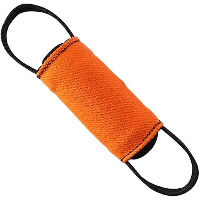 DINGO GEAR WWW.DINGOGEAR.COM 1977 DINGO GEAR Dog Training Tug Toy Cylinder-Shaped Dummy for IGP, Bite Lessons, Dog Sports, Retrieve, Tug of War, Play, 2 Handles, Orange Nylcot 15 x 6 cm (S02810) DINGO GEAR WWW.DINGOGEAR.COM 1977 DINGO GEAR Dog Training Tug Toy Cylinder-Shaped Dummy for IGP, Bite Lessons, Dog Sports, Retrieve, Tug of War, Play, 2 Handles, Orange Nylcot 15 x 6 cm (S02810)