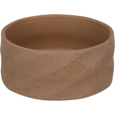 Flamingo FEEDING AND DRINKING BOWL HASEL ROUND DARK BROWN 15,5x6,5CM 700ML Flamingo FEEDING AND DRINKING BOWL HASEL ROUND DARK BROWN 15,5x6,5CM 700ML