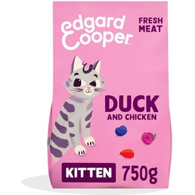 Edgard & Cooper - Kitten Kibble - Duck & Chicken - Cat Food Edgard & Cooper - Kitten Kibble - Duck & Chicken - Cat Food