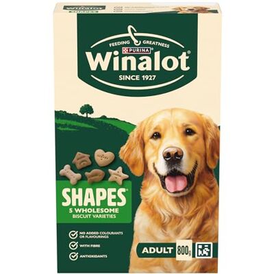 Winalot Shapes Dog Treat Biscuits 800g (Pack of 5) Winalot Shapes Dog Treat Biscuits 800g (Pack of 5)