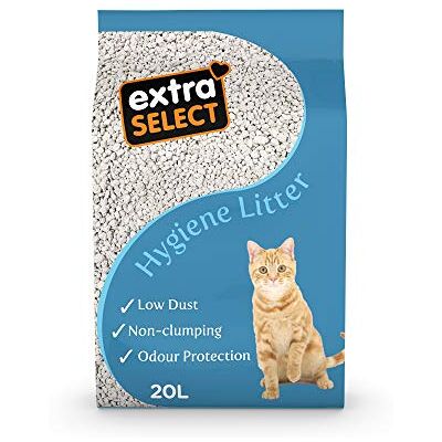 Extra Select Premium Hygiene Cat Litter Calcium Silicate Non-Clumping Odour Control 20L Extra Select Premium Hygiene Cat Litter Calcium Silicate Non-Clumping Odour Control 20L