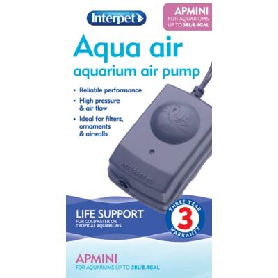 Interpet - AP Mini - 46cm - Airline and Airstone - Air pump Interpet - AP Mini - 46cm - Airline and Airstone - Air pump