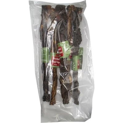 Pure Braided Beef Tripe Giant 50cm 5 Pack 100% Natural Beef Dog Chew Air Dried & Grain Free Pure Braided Beef Tripe Giant 50cm 5 Pack 100% Natural Beef Dog Chew Air Dried & Grain Free
