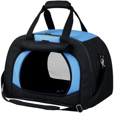 TRIXIE Kilian Carrier, 48 x 32 x 31 cm, Blue/Black TRIXIE Kilian Carrier, 48 x 32 x 31 cm, Blue/Black