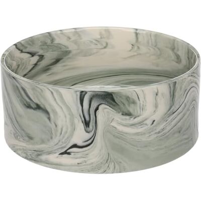 Flamingo Feeding and Drinking Bowl Baron Round Green 18x7,5CM 1200ML Flamingo Feeding and Drinking Bowl Baron Round Green 18x7,5CM 1200ML