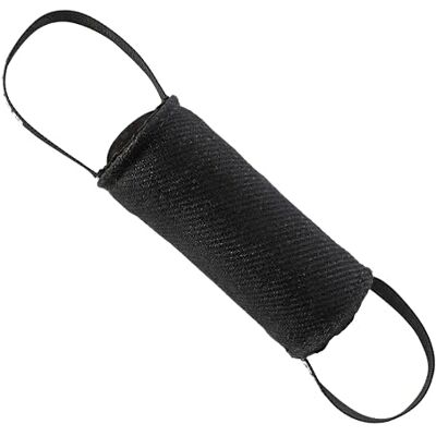DINGO GEAR WWW.DINGOGEAR.COM 1977 DINGO GEAR Dog Training Tug Toy Cylinder-Shaped Dummy for IGP, Bite Lessons, Dog Sports, Retrieve, Tug of War, Play, 2 Handles, Black Nylcot 15 x 8 cm (S02803) DINGO GEAR WWW.DINGOGEAR.COM 1977 DINGO GEAR Dog Training Tug Toy Cylinder-Shaped Dummy for IGP, Bite Lessons, Dog Sports, Retrieve, Tug of War, Play, 2 Handles, Black Nylcot 15 x 8 cm (S02803)