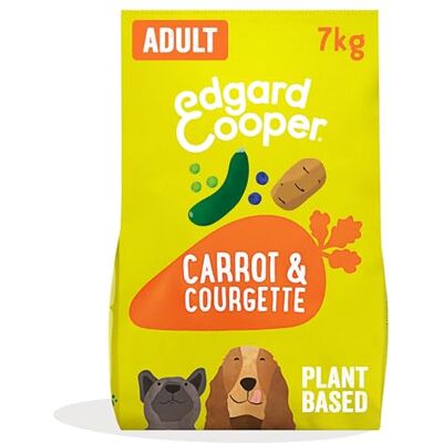 Edgard & Cooper Dry Dog Food For Medium Breed Adult Dogs (7kg), Plant-Based Carrot & Courgette, 100% Plant Based, Hypoallergenic Recipe With Natural Ingredients Edgard & Cooper Dry Dog Food For Medium Breed Adult Dogs (7kg), Plant-Based Carrot & Courgette, 100% Plant Based, Hypoallergenic Recipe With Natural Ingredients