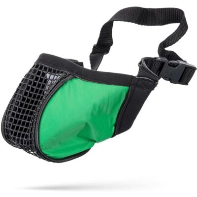 Proguard Softie Dog Muzzle,Green, Large Proguard Softie Dog Muzzle,Green, Large