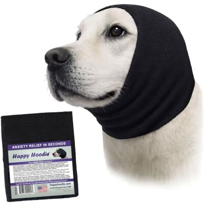 ZONI PETS The Original Happy Hoodie for Dogs & Cats Since 2008 The Grooming and Force Drying Miracle Tool for Anxiety Relief & Calming Dogs Large Black ZONI PETS The Original Happy Hoodie for Dogs & Cats Since 2008 The Grooming and Force Drying Miracle Tool for Anxiety Relief & Calming Dogs Large Black