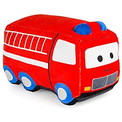 Petface Vehicles Flame the Fire Engine Plush Dog Toy Petface Vehicles Flame the Fire Engine Plush Dog Toy