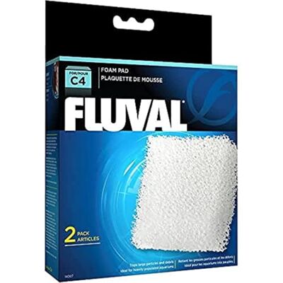 Fluval C4 Foam Cartridge Pack of 2 Fluval C4 Foam Cartridge Pack of 2