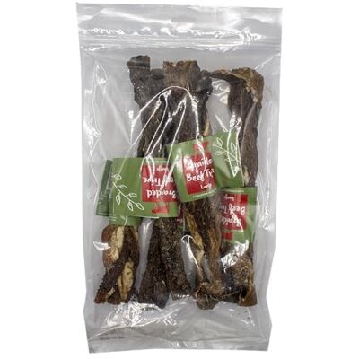 Pure Braided Beef Tripe Large 30cm 5 Pack 100% Natural Beef Dog Chew Air Dried & Grain Free Pure Braided Beef Tripe Large 30cm 5 Pack 100% Natural Beef Dog Chew Air Dried & Grain Free