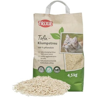 TRIXIE Cat Litter For Litter Trays, 4,5 Kg, Odour-Neutralising Biodegradable Cat Litter 40251 TRIXIE Cat Litter For Litter Trays, 4,5 Kg, Odour-Neutralising Biodegradable Cat Litter 40251