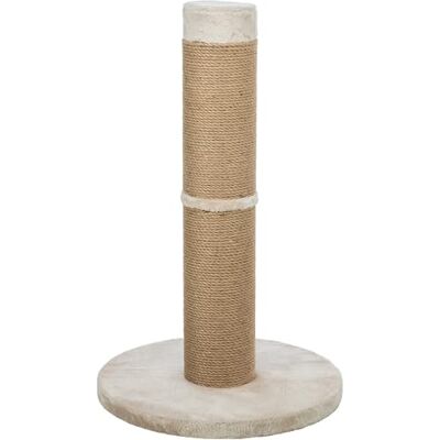 TRIXIE Rue XXL Sisal Scratching Post for Large Cats with Plush Base 80 cm Beige TRIXIE Rue XXL Sisal Scratching Post for Large Cats with Plush Base 80 cm Beige