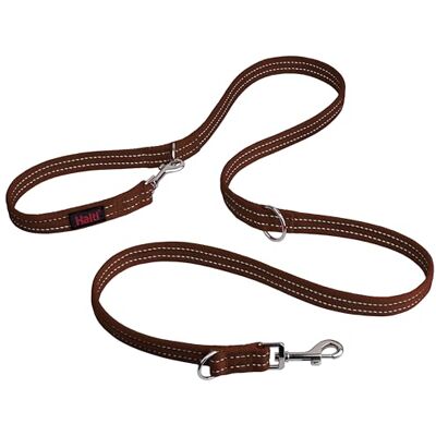 Halti Training Lead Professional No-Pull Double-Ended Dog Lead, Lightweight, Soft & Durable, Ideal for Obedience Training & Everyday Walks with Dogs and Puppies (Size Small, Deep Walnut, 2m) Halti Training Lead Professional No-Pull Double-Ended Dog Lead, Lightweight, Soft & Durable, Ideal for Obedience Training & Everyday Walks with Dogs and Puppies (Size Small, Deep Walnut, 2m)