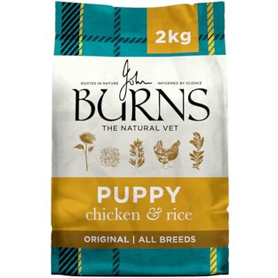 Burns Pet Nutrition Hypoallergenic Complete Dry Dog Food Puppy Original Chicken and Rice 2 kg Burns Pet Nutrition Hypoallergenic Complete Dry Dog Food Puppy Original Chicken and Rice 2 kg