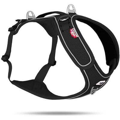 Curli Belka Harness Adjustable Neck Black 2XL Curli Belka Harness Adjustable Neck Black 2XL
