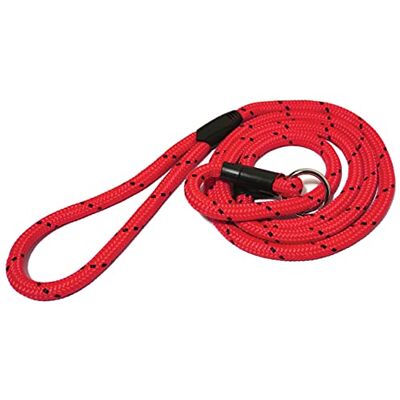 Rosewood - Rope Twist - Red/Black - 160cm - Dog Slip Lead Rosewood - Rope Twist - Red/Black - 160cm - Dog Slip Lead