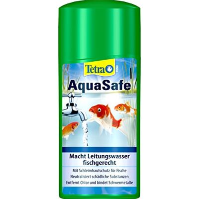 Tetra Pond Aquasafe, Quality Pond Water Conditioner for Fischgerechtes & Neutralises Harmful Substances Pond Water Garden Pond Water Change Cleaning Pond Filter Change in Bottle 500 ml Tetra Pond Aquasafe, Quality Pond Water Conditioner for Fischgerechtes & Neutralises Harmful Substances Pond Water Garden Pond Water Change Cleaning Pond Filter Change in Bottle 500 ml