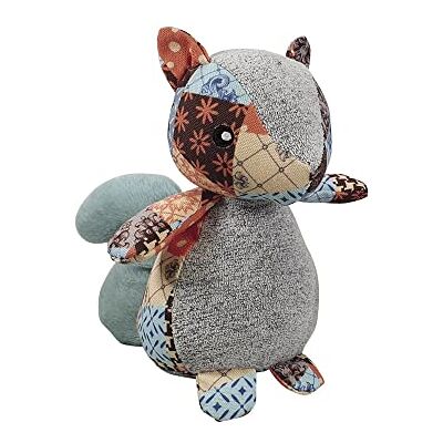 Nobby Plush Squirrel Patchwork Dog Toys Nobby Plush Squirrel Patchwork Dog Toys