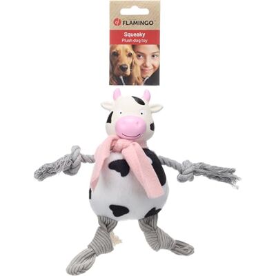 Flamingo TOY SJALO COW WHITE 27x6,5x24CM Flamingo TOY SJALO COW WHITE 27x6,5x24CM